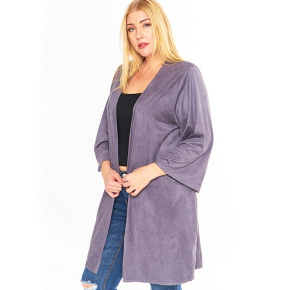 Only 1 left ✴ PLUS SIZE  Gray w/pockets✴ - Picture 4 of 4